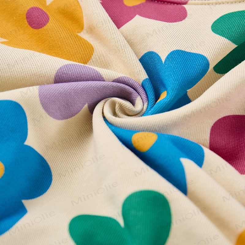 Baby Beige Colorful Floral 2-piece Set - image 8