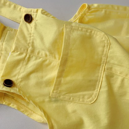 Toddler Solid Color Youthful Overalls - image 23