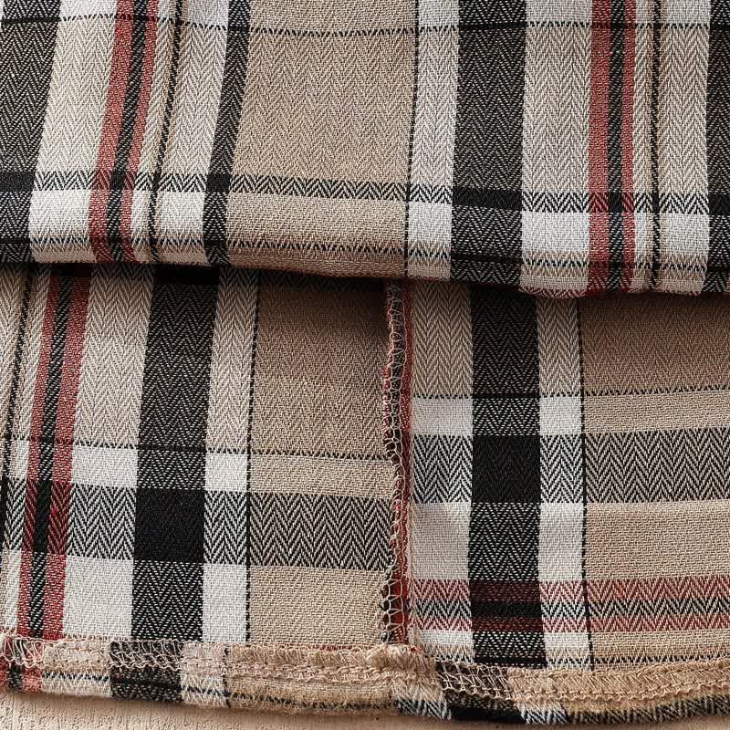 Toddler Kid Bow Plaid Sleeveless Dress - image 6