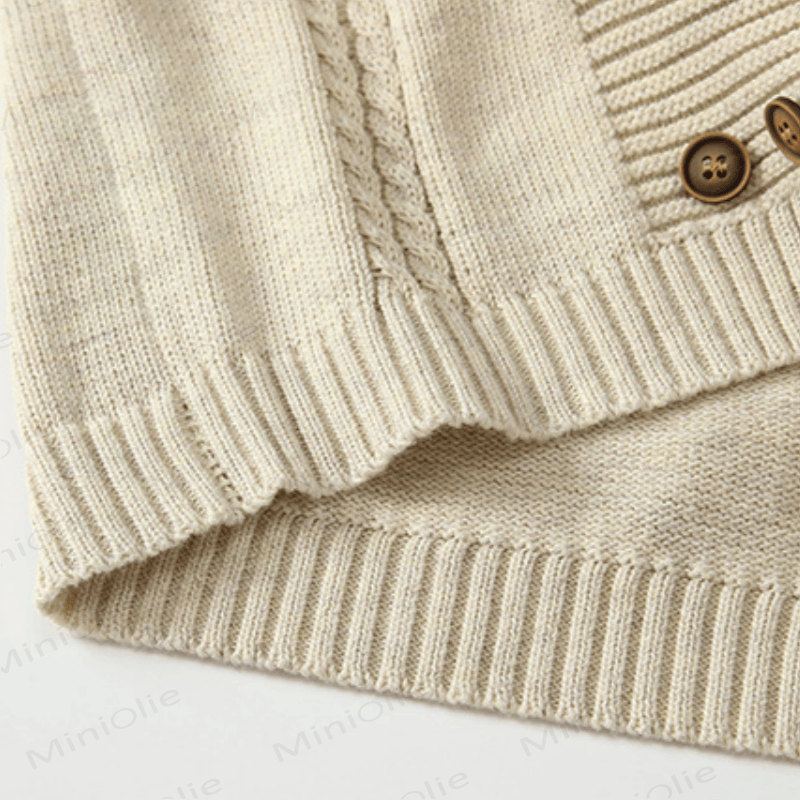 Baby Toddler Lapel Knitted Cardigan - image 10
