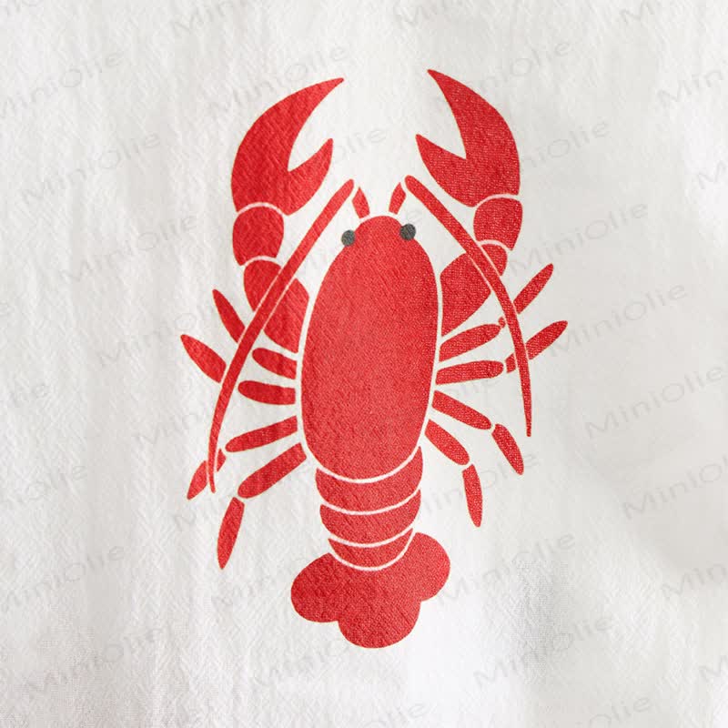 Baby Toddler Crayfish Shirt and Shorts 2-piece Set - image 6