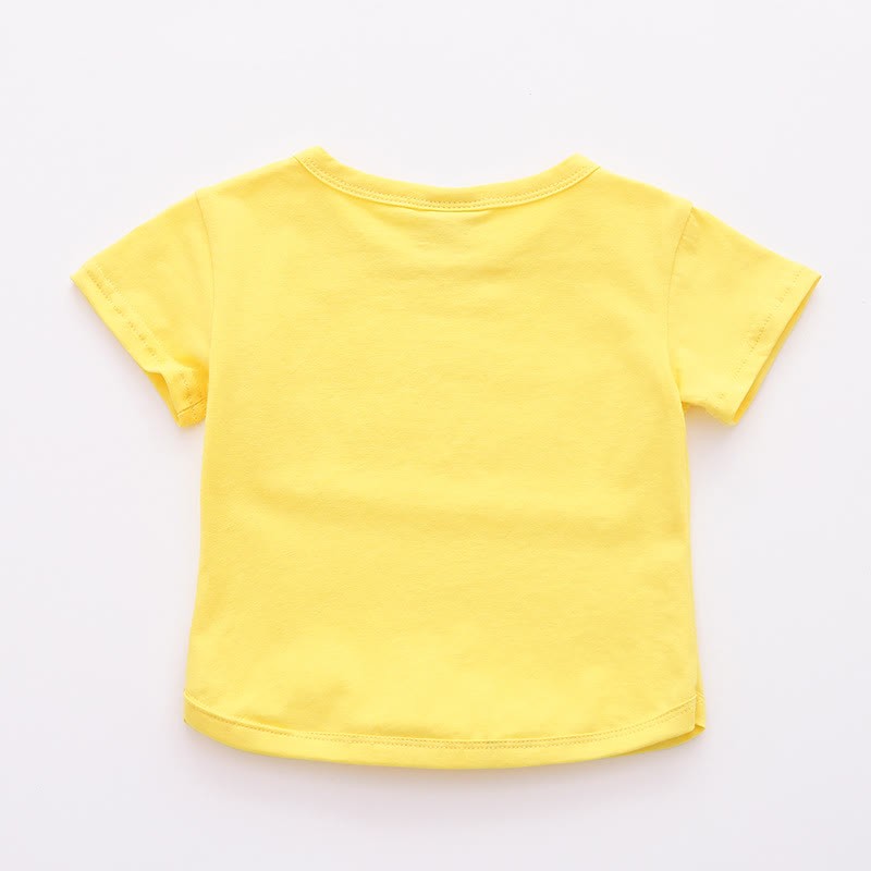 Baby Toddler Girl Solid Color T-Shirt - image 14