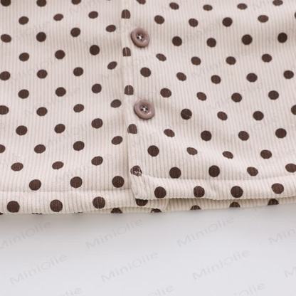 Baby Toddler Girl Flower Dot 2-piece Set - image 22