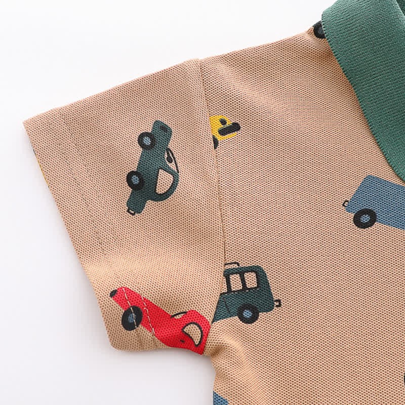 Baby 2-Piece Polo Vehicle Denim Set - image 26