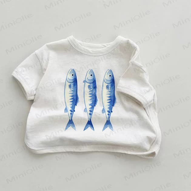Baby Sardines White T-shirt - White - 18-24M - image 1
