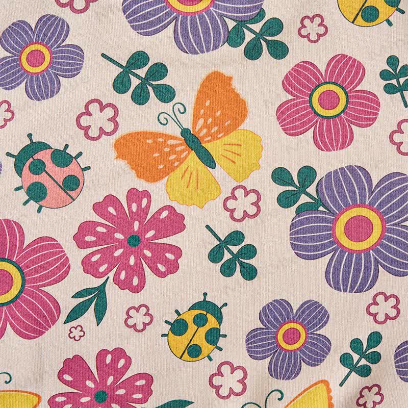 Baby Flower Butterfly Print 2-piece Set - image 6