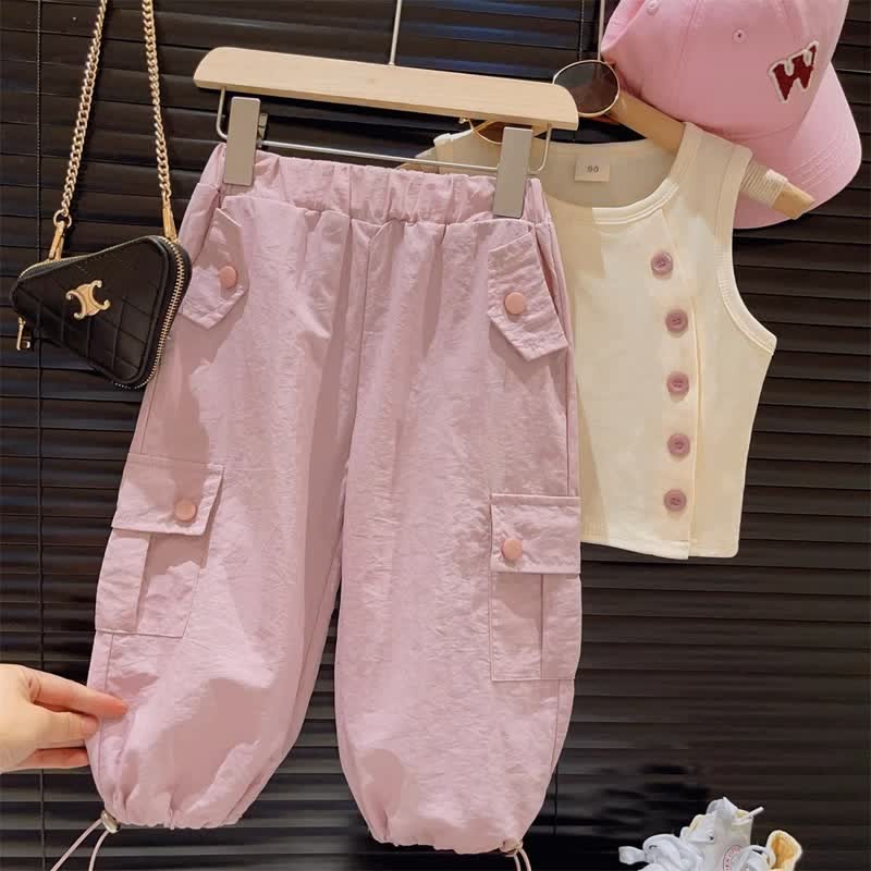 Toddler Worker Design Tank Top/Pants - image 8