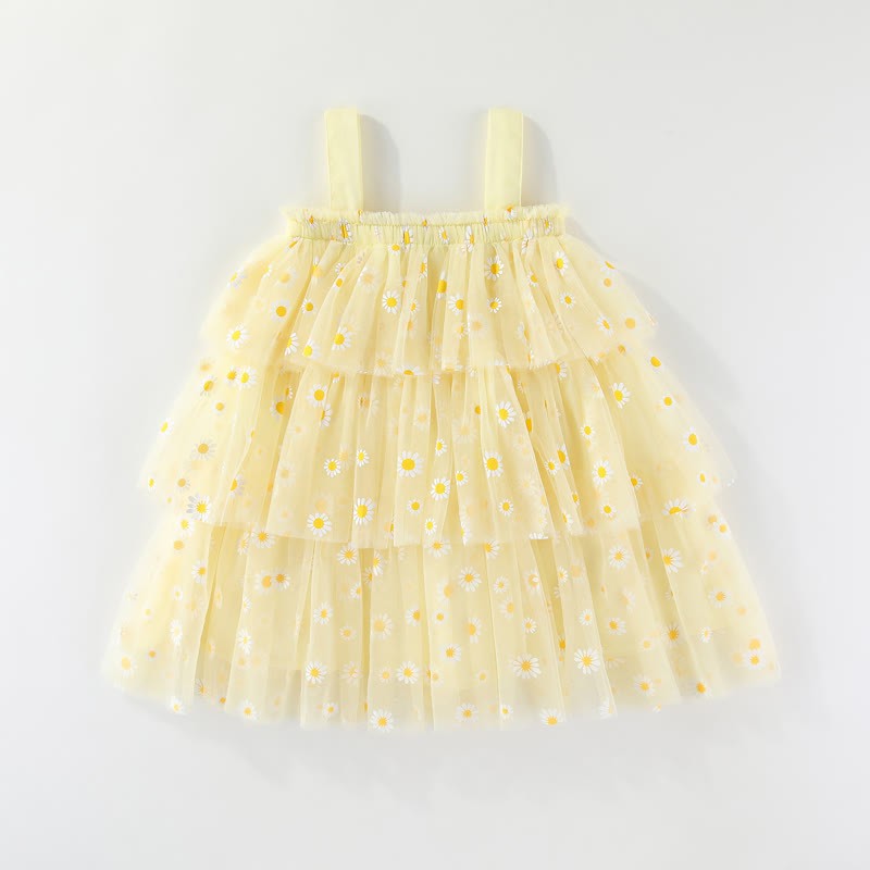 Toddler Daisy Tulle Layered Dress - image 13