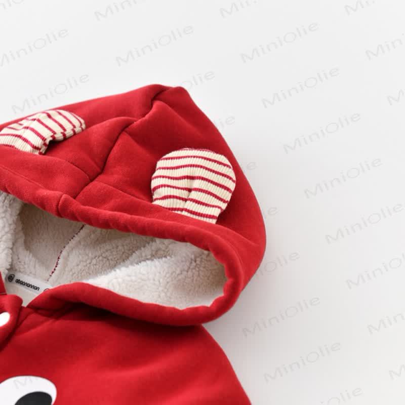 Baby Red Eyes Print Fleece Hoodie or Corduroy Pants - image 6