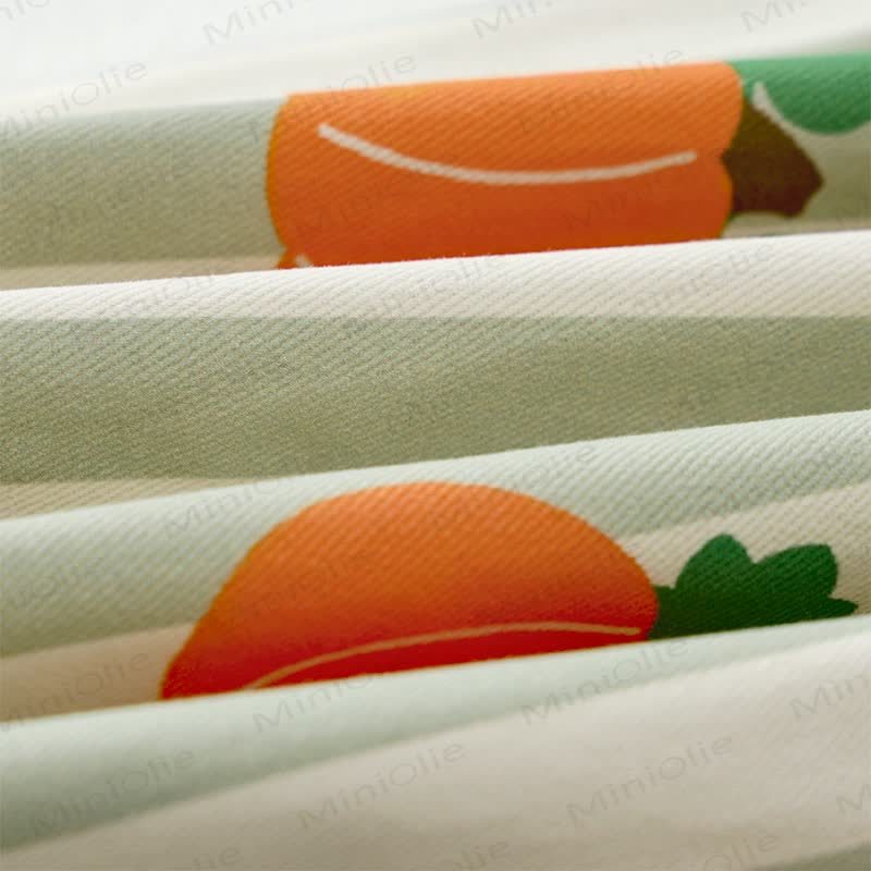 Baby Toddler Pumpkin Stripes Overalls - image 6