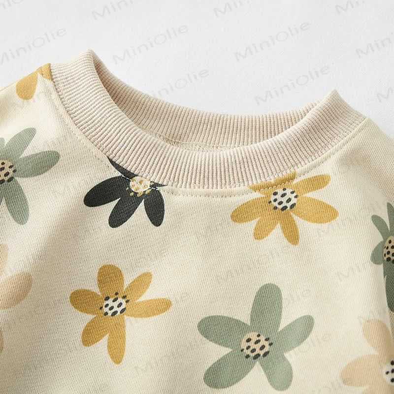 Baby Beige 2-piece Flower Set - image 5