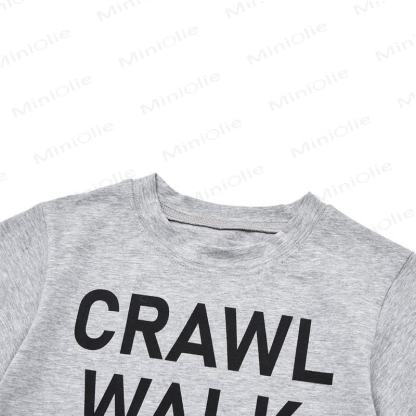 CRAWL WALK GOLF Toddler Baby Short Sleeve Top Jogger Pants 2 Piece Outfit Set - image 14