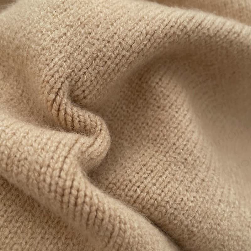 Kid Solid Color Turtleneck Sweater - image 4