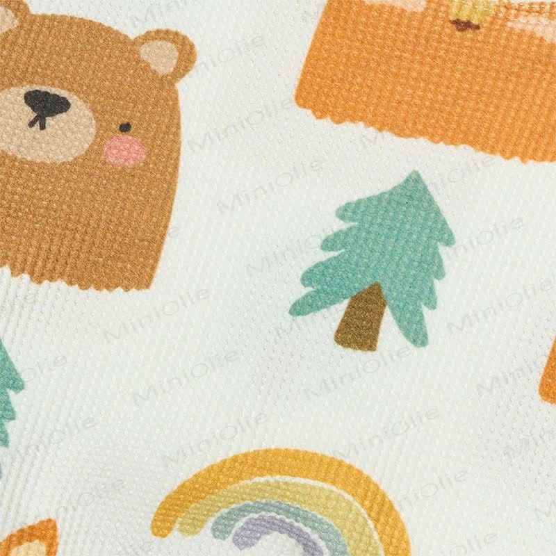 Baby Bear Tree Rainbow Waffle 2-piece Set - image 7