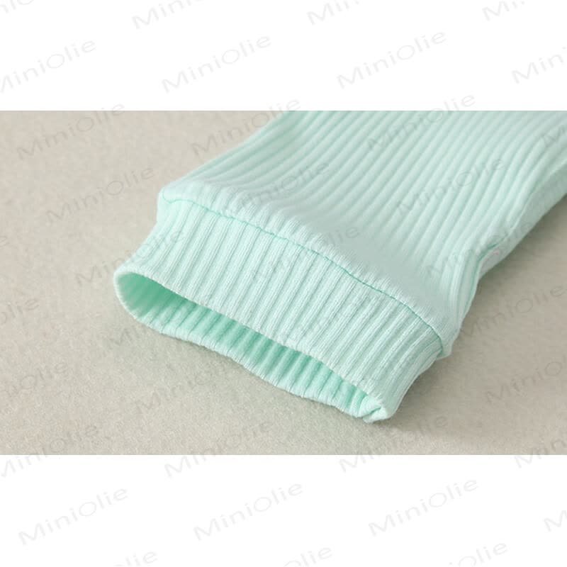 Solid Color Cotton Rainbow Sleeveless Romper - image 13