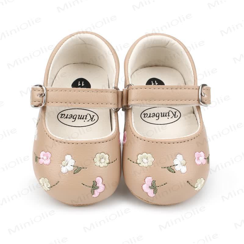 Baby Flower Embroidered Shoes - image 32