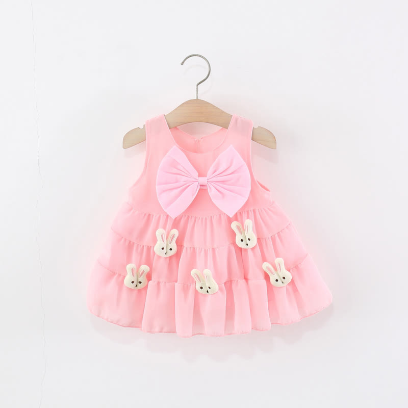 Toddler Lovely 3D Animal Mushroom Dress - Pink - 5-7T - image 10
