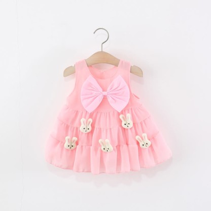 Toddler Lovely 3D Animal Mushroom Dress - Pink - 5-7T - image 10