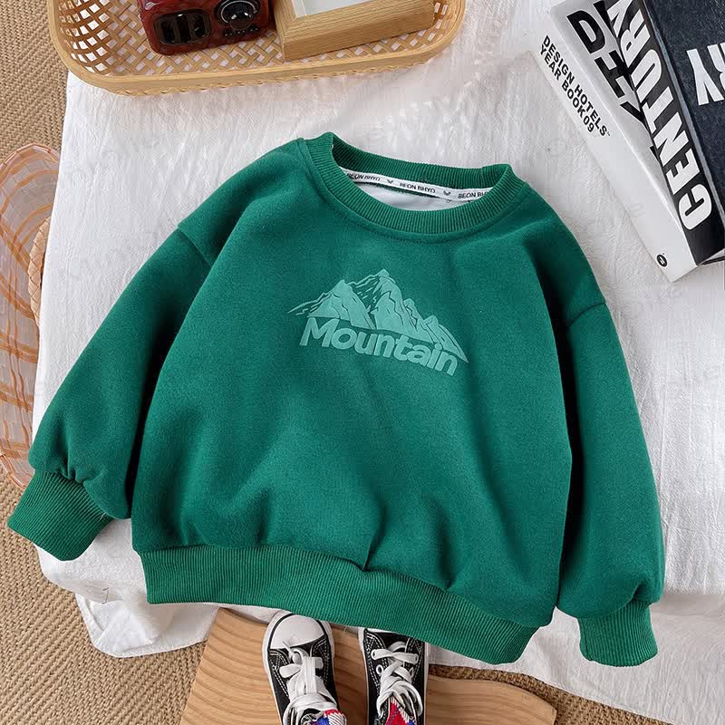 MOUNTAIN Baby Toddler Solid Color Sweatshirt - Green - 5-7T - image 6