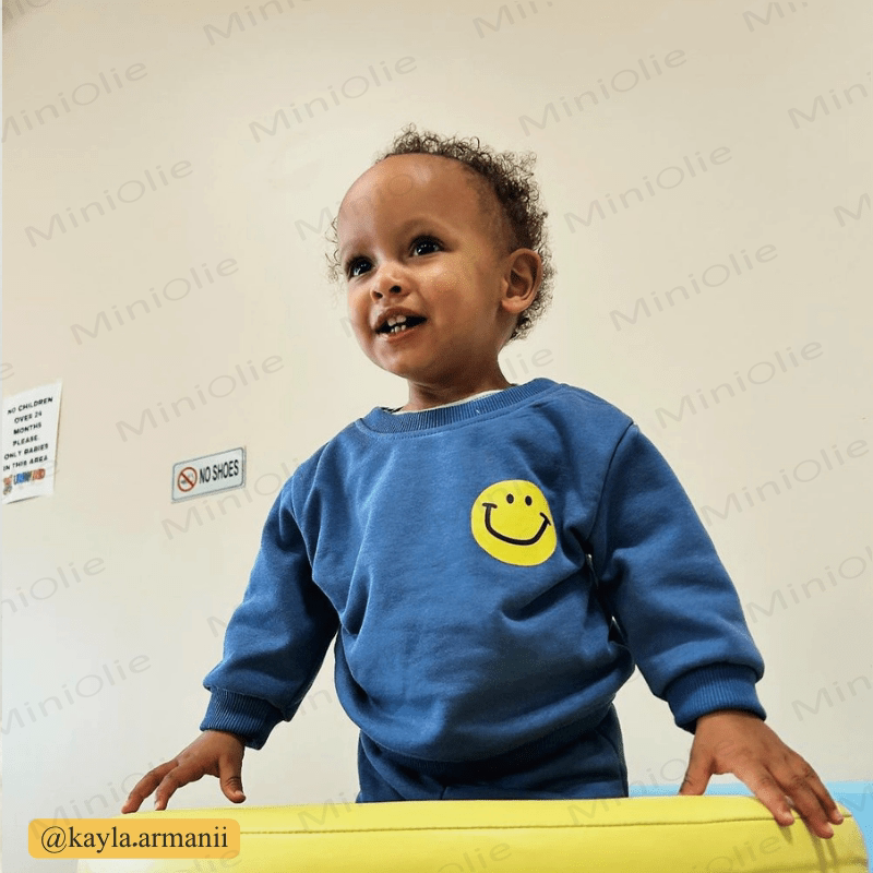 Baby Simple Smile Sweatsuit Set - image 4