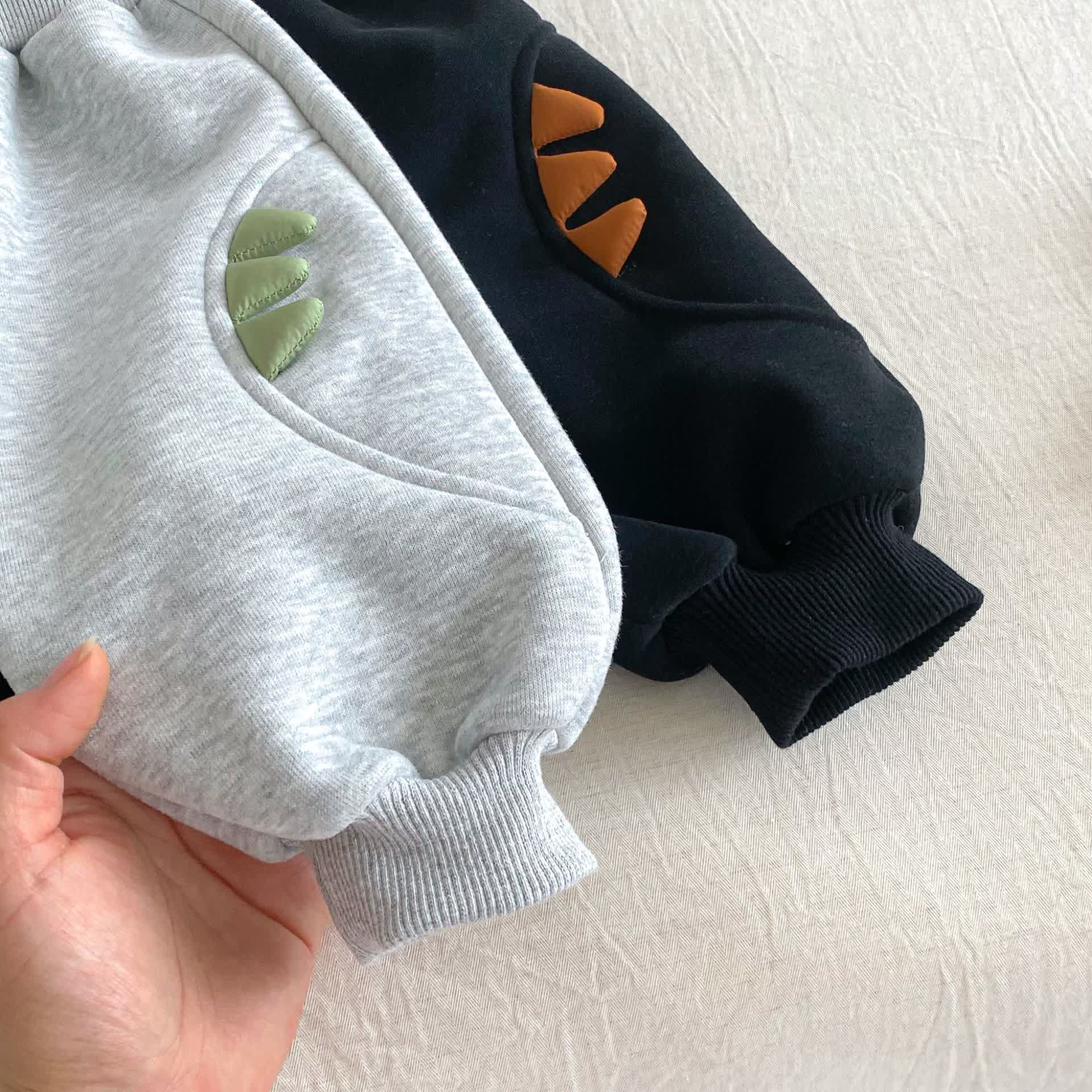 DINOSAUR Baby Toddler Boy Fleece Lined Top Or Pants - image 14