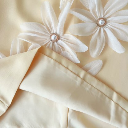 Toddler 3D Flower Sleeveless Graceful Dress - image 23