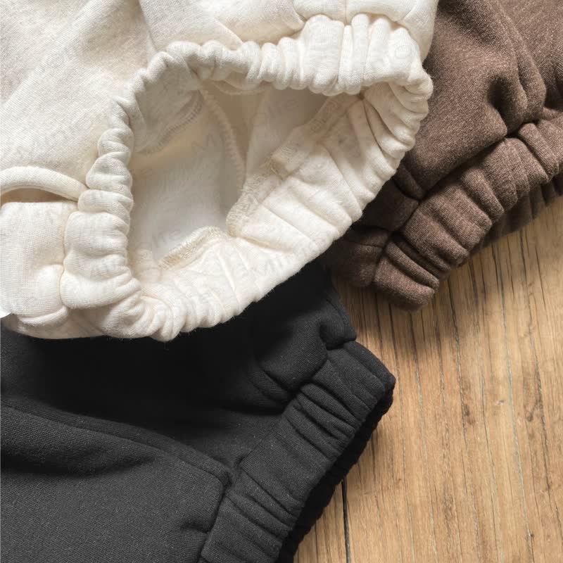 Baby Boy Fleece Solid Color Pants - image 9