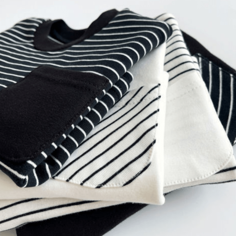 Toddler Striped Base Layer Simple T-Shirt - image 8