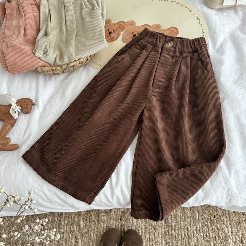 Toddler Cord Loose Pants - image 7