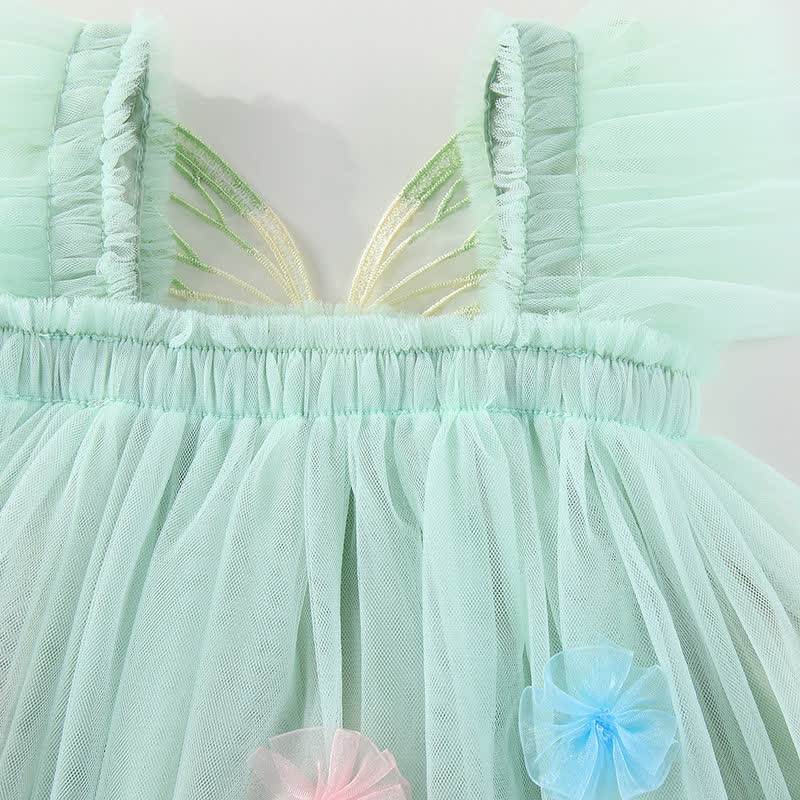 Toddler Butterfly Wings Tulle Dress - image 14