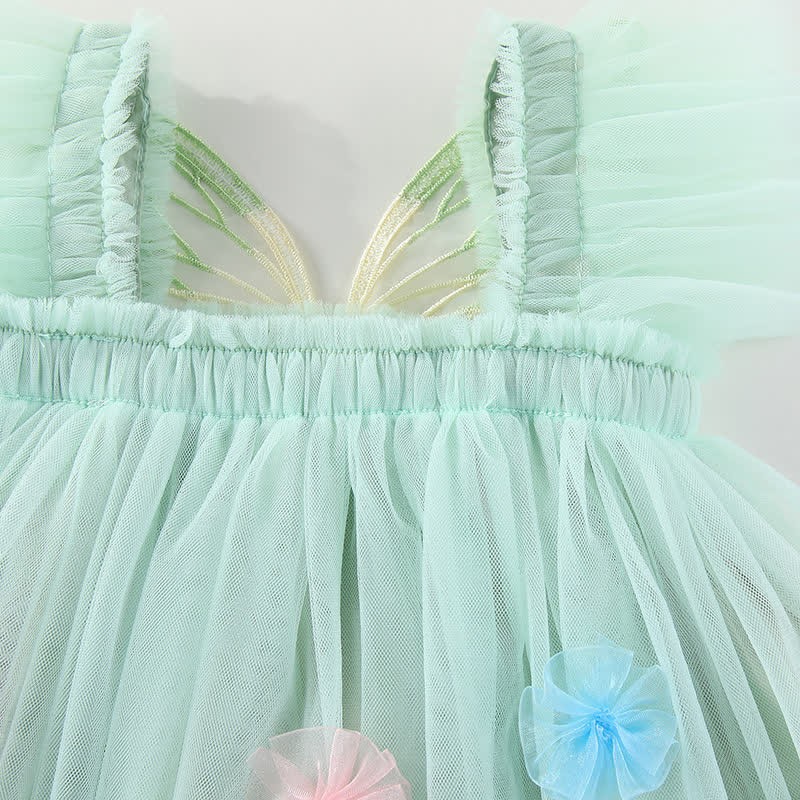 Toddler Butterfly Wings Tulle Dress - image 14