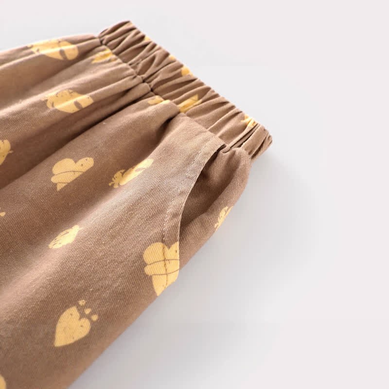 Baby Toddler Squirrel Leaves Pants - image 7