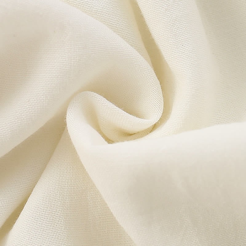 Toddler Solid Color White Princess Dress - image 7