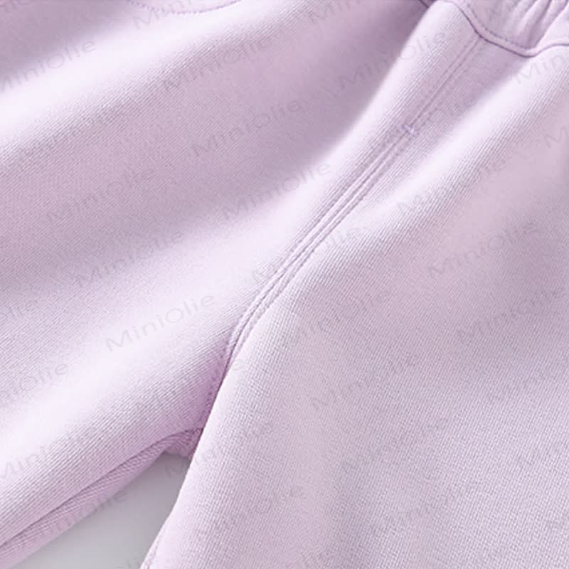 Baby Toddler Girl Bunny Sweatshirt and Jogger 2-piece Set - image 8