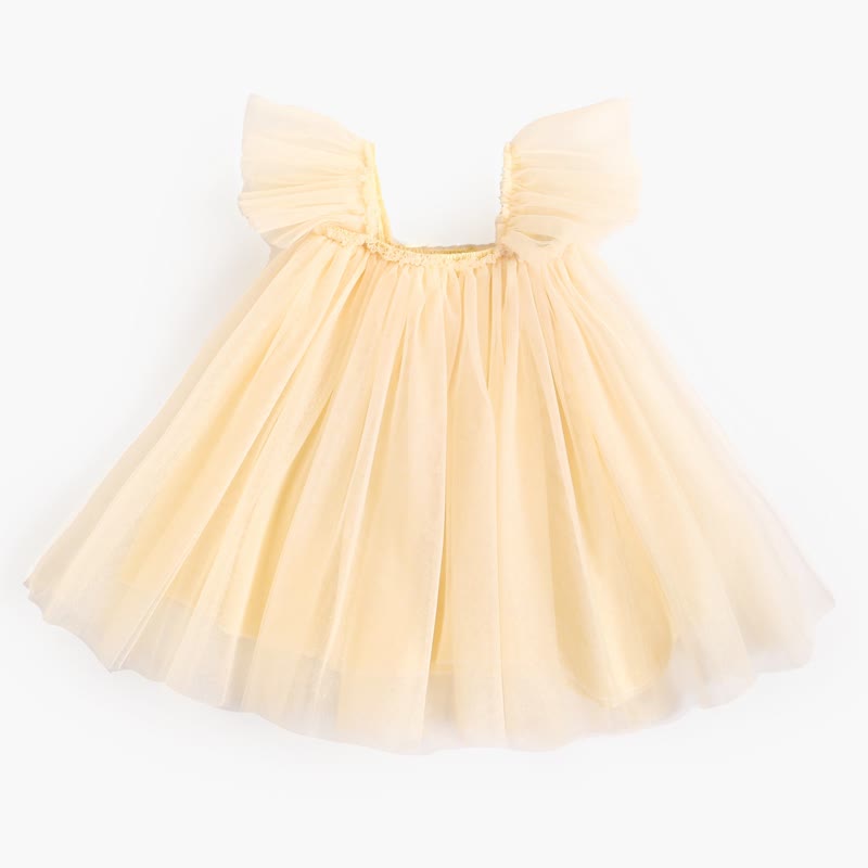Baby Toddler Solid Color Tulle Bow Dress - image 16