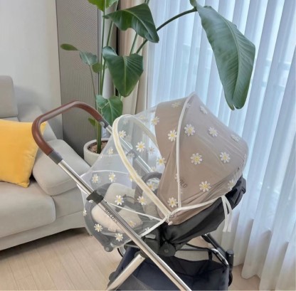 Baby Stroller Daisy Mosquito Net - image 3