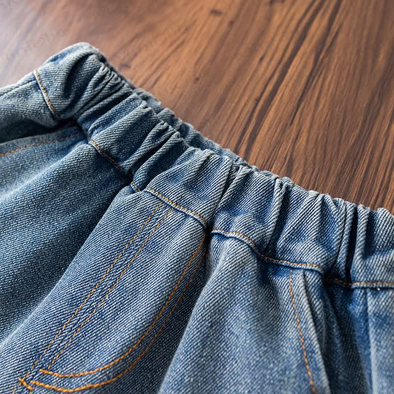 Baby Boy 2-Piece Denim Smile Set - image 10