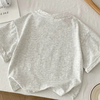 Kid Oil Paint Elephant Grey T-Shirt - image 6