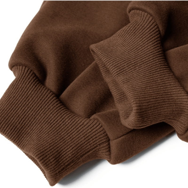 Toddler Solid Color Brown Jogger Pants - image 7