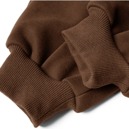 Toddler Solid Color Brown Jogger Pants - image 7