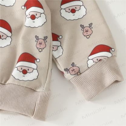 Baby Christmas Santa Claus Elk 2 Pieces Set - image 4