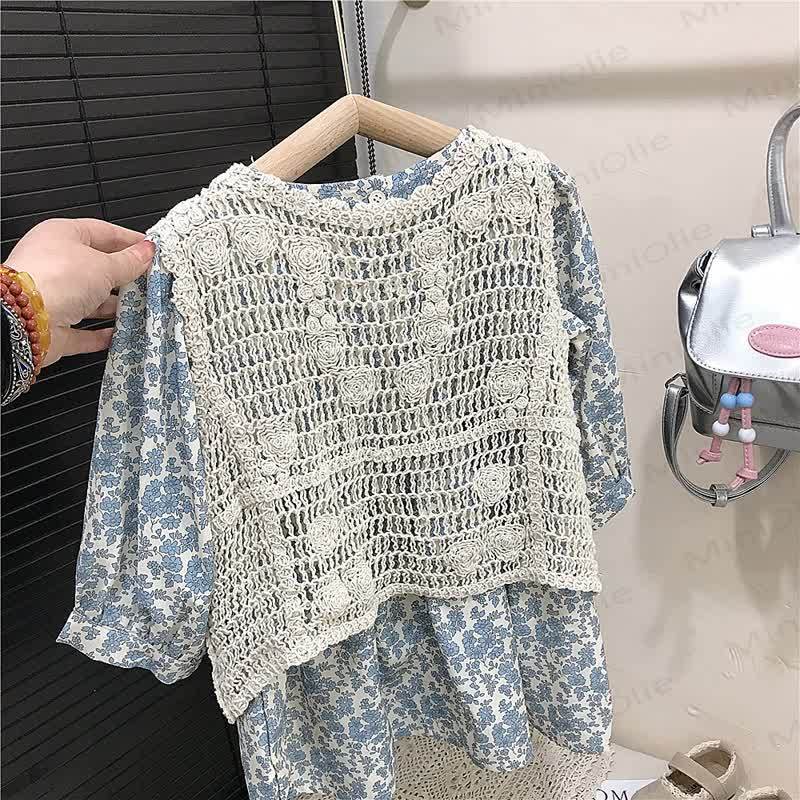 Toddler Kid Girl Flower Dress - image 3