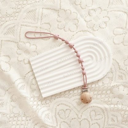 Baby Silicone Bear Pacifier Clip - Light Purple - 0-24M - image 9