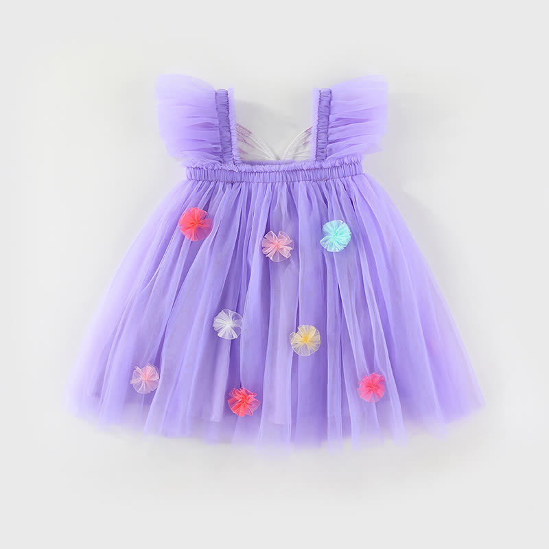 Toddler Butterfly Wings Tulle Dress - image 32