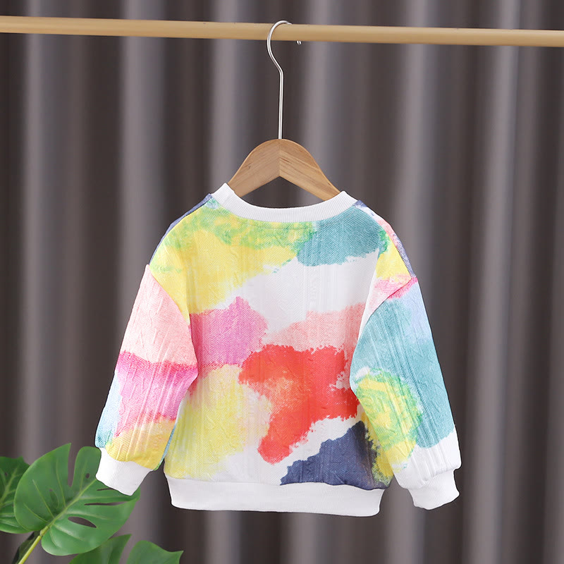 Toddler tie hotsell dye sweatshirt