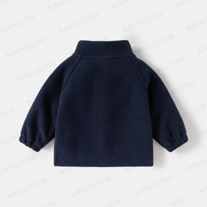 Toddler Polar Fleece Stand Collar Outerwear - image 3
