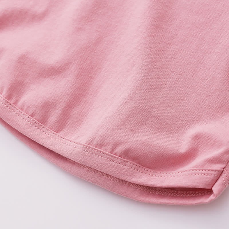 Baby Toddler Girl Solid Color T-Shirt - image 9