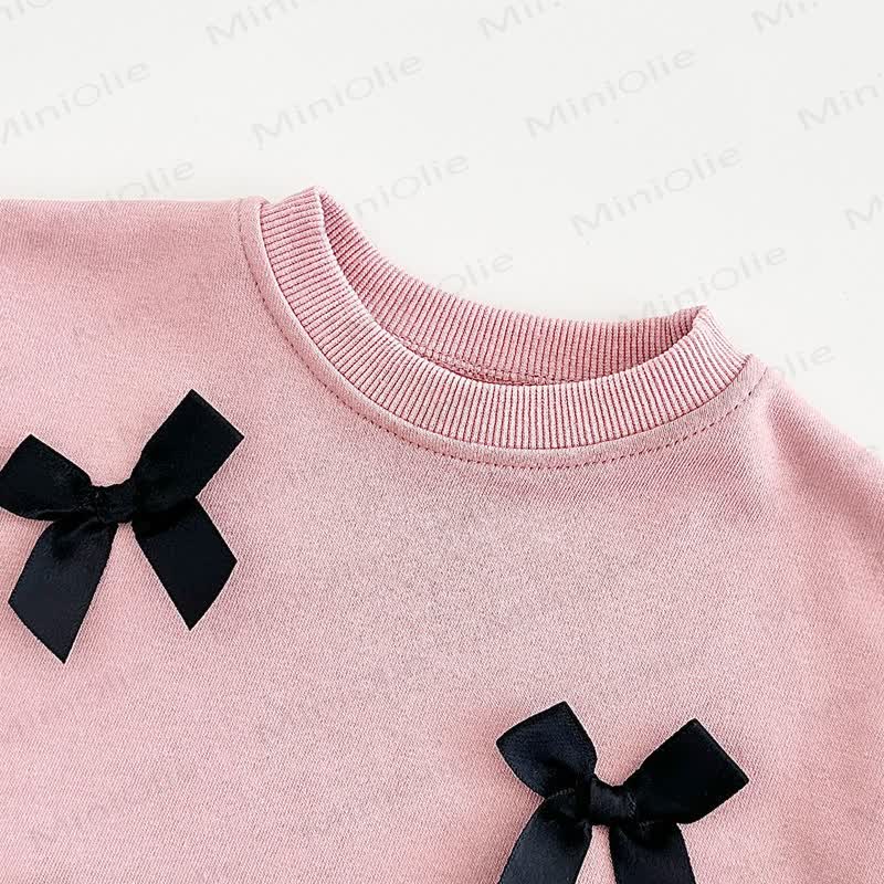 Baby 2-Piece Bow Lovely Casual Set - image 16