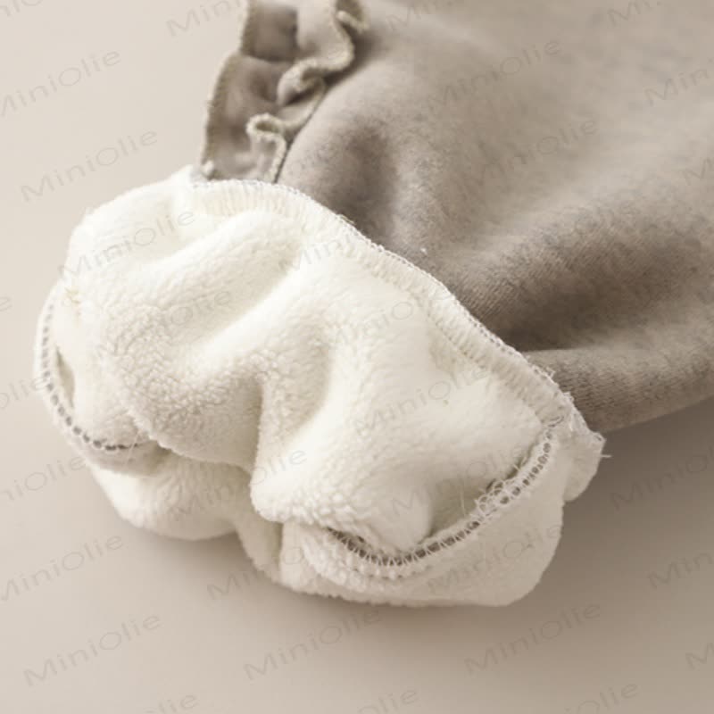 Toddler Baby Bunny Fleece Hoodie 3-piece Set - image 16
