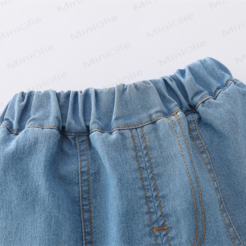 HELLO! Baby 2-Piece Dinosaur Denim Set - image 11